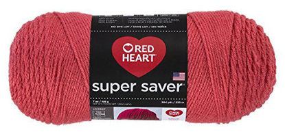 Picture of Red Heart Super Saver Yarn E300.0259, Solid-Flamingo