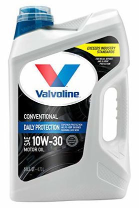 Picture of Valvoline Daily Protection SAE 10W-30 Conventional Motor Oil 5 QT