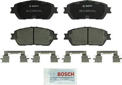 Picture of Bosch BC906 QuietCast Premium Ceramic Disc Brake Pad Set For: Lexus ES300, ES330; Toyota Avalon, Camry, Sienna, Solara, Tacoma, Front