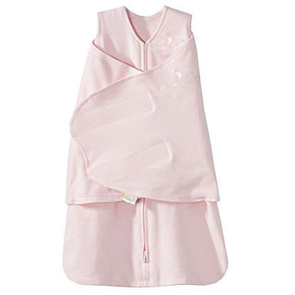 Picture of HALO Sleepsack 100% Cotton Swaddle, Soft Pink, Newborn