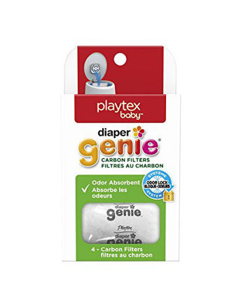 Picture of Playtex Diaper Genie Carbon Filter, Ideal for Use with Diaper Genie Complete, Odor Eliminator