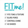Picture of Maybelline Fit Me Matte + Poreless Liquid Foundation Makeup, Natural Tan, 1 fl. oz. Oil-Free Foundation