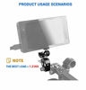 Picture of SMALLRIG Cool Ballhead Arm Super Clamp Mount Multi-Function Double Ball Adapter with Bottom Clamp for Ronin-M, Ronin MX, Freefly MOVI - 1138