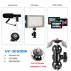 Picture of SMALLRIG Cool Ballhead Arm Super Clamp Mount Multi-Function Double Ball Adapter with Bottom Clamp for Ronin-M, Ronin MX, Freefly MOVI - 1138