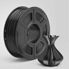 Picture of TECBEARS PLA 3D Printer Filament 1.75mm Black, Dimensional Accuracy +/- 0.02 mm, 1 Kg Per Spool, Pack of 2