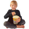 Picture of Novelty Place] Retro Style Plastic Popcorn Containers for Movie Night - 7.25" Tall x 7.25" Top Diameter (3 Pack)