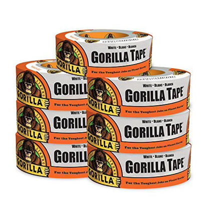 Picture of Gorilla White Duct Tape, 1.88" x 30 yd, White, (Pack of 7)