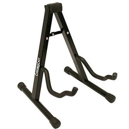 Picture of ChromaCast Folding A-Frame Stand for Acoustic and Electric Guitars with Secure Lock (CC-MINIGS)