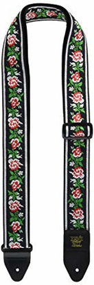 Picture of Ernie Ball Winter Rose Jacquard Guitar Strap (P04668)