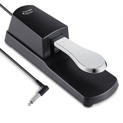 Picture of Donner DK-1 Sustain Pedal for Keyboard Digital Piano Foot Pedal