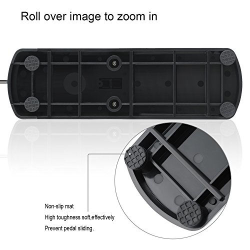 GetUSCart Donner DK1 Sustain Pedal for Keyboard Digital Piano Foot Pedal