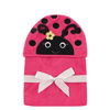 Picture of Hudson Baby Unisex Baby Cotton Animal Face Hooded Towel, Ladybug, One Size