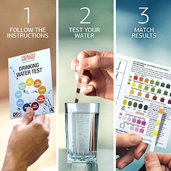 GetUSCart Drinking Water Test Kit for Home Tap and Well Water Easy