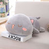 Picture of Cute Kitten Plush Toy Stuffed Animal Pet Kitty Soft Anime Cat Plush Pillow for Kids (Gray B, 20")