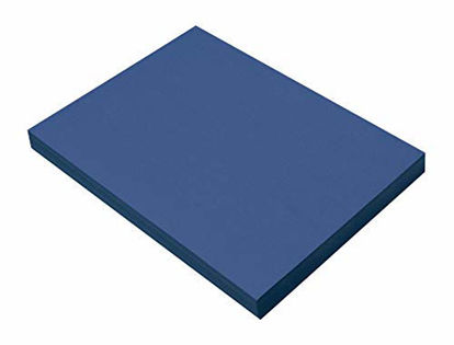Picture of SunWorks Heavyweight Construction Paper, 9 x 12 Inches, Bright Blue, 100 Sheets