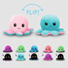 Picture of The Original Reversible Octopus Plushie | TeeTurtles Patented Design | Green and Aqua | Show your mood without saying a word!