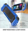 Picture of Mumba Dockable Case for Nintendo Switch, [Blade Series] TPU Grip Protective Cover Case Compatible with Nintendo Switch Console and Joy-Con Controller (Navy)