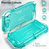 Picture of iVoler Protective TPU Case for Nintendo Switch Lite 2019 with 2 Pack Tempered Glass Screen Protector, Grip Cover with Shock-Absorption and Anti-Scratch Design, HD Clear