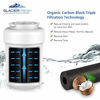 Picture of GLACIER FRESH MWF Water Filters for GE Refrigerators, NSF 42 Replacement for SmartWater MWFP, MWFA, GWF, HDX FMG-1, WFC1201, RWF1060, 197D6321P006, Kenmore 9991, 3 Pack
