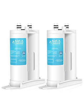 Picture of AQUACREST Replacement for WF2CB, PureSource2, NGFC2000, FC100, 1004-42-FA, Kenmore 9916, 469911, 469916 Refrigerator Water Filter, Pack of 2