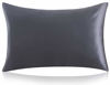 Picture of ZIMASILK 100% Mulberry Silk Pillowcase for Hair and Skin Health,Both Sides 19 Momme Silk,1pc (Queen 20''x30'', Space Gray)