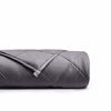 Picture of YnM Weighted Blanket - Heavy 100% Oeko-Tex Certified Cotton Material with Premium Glass Beads (Dark Grey, 60''x80'' 25lbs), Suit for One Person(~240lb) Use on Queen/King Bed