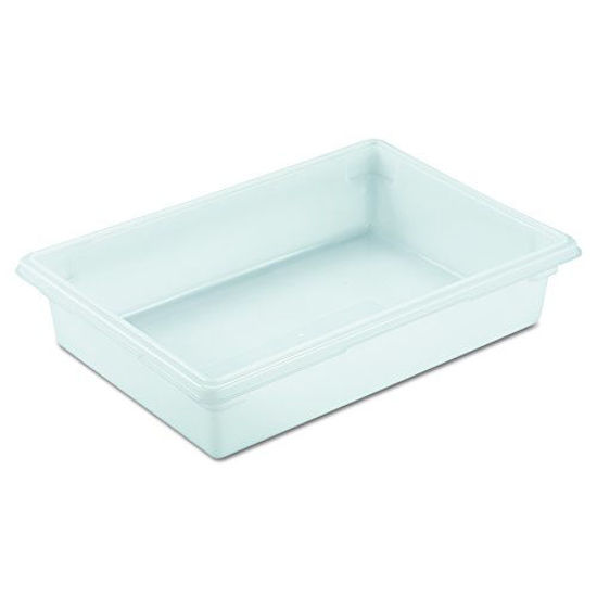 Picture of Rubbermaid Commercial Products Food Storage Box/Tote for Restaurant/Kitchen/Cafeteria, 8.5 Gallon, White (FG350800WHT)