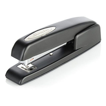 Picture of Swingline Stapler, 747 Iconic Desktop Stapler, 25 Sheet Capacity, Desk, Office, Black (74732)