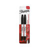 Picture of Sharpie 32162PP Twin Tip Permanent Markers, Fine and Ultra Fine, Black, 2 Count