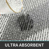 Picture of DEXI Indoor Doormat, Non Slip Absorbent Resist Dirt Entrance Rug, 24x36 Machine Washable Low-Profile Inside Floor Door Mat