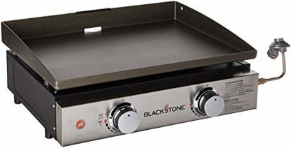 Picture of Blackstone 1666 22" Tabletop Griddle Outdoor Grill, 22 inch, Black