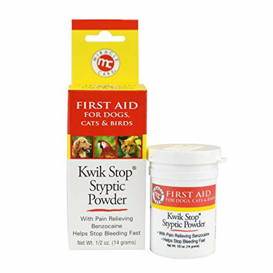 Picture of Miracle Care Kwik Stop Styptic Powder, 0.5 Oz