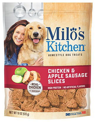 Picture of Milo's Kitchen Home Style Dog Treats, 18 Ounce - Chicken & Apple