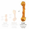 Picture of AFreschi Turkey Tendon for Dogs, Premium All-Natural, Hypoallergenic, Long-Lasting Dog Chew Treat, Easy to Digest, Alternative to Rawhide, Ingredient Sourced from USA, 1 Unit/Pack Bone (Large)