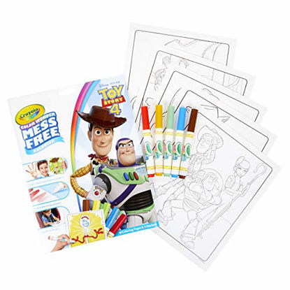 Picture of Crayola Toy Story Coloring Pages, Color Wonder Mess Free, Gift for Kids, Age 3, 4, 5, 6