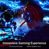 Picture of VersionTECH. G2000 Gaming Headset for PS5, PS4, PC, Xbox One, Surround Sound Over Ear Headphones with Mic, LED Light for Mac Laptop Switch Playstation