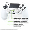 Picture of KontrolFreek FPS Freek Galaxy White for Playstation 4 (PS4) and Playstation 5 (PS5) | Performance Thumbsticks | 1 High-Rise, 1 Mid-Rise | White