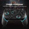Picture of ASTARRY Wireless Pro Controller Compatible with Nintendo Switch (Blue)