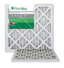 Picture of AFB MERV 8 Pleated AC Furnace Air Filter, Silver (2-Pack), (10x10x1) Inches