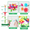 Picture of Girls Toys Age 3-6 Year Old Toddler Toys for Girls Gifts Flower Garden Building Toy Educational Activity Stem Toys(130 PCS)