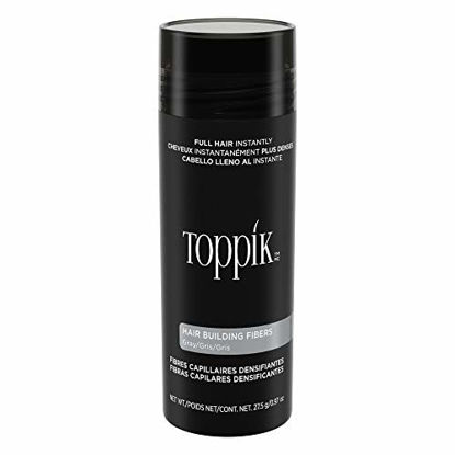 Picture of Toppik Hair Building Fibers, Gray, 0.97 oz