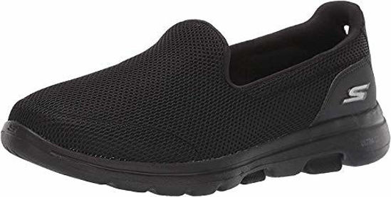 Picture of Skechers Women's GO Walk 5-15901 Sneaker, Black, 9.5 M US