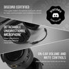 Picture of Corsair HS70 Bluetooth - Wired Gaming Headset with Bluetooth - Works with PC, Mac, Xbox Series X, Xbox Series S, Xbox One, PS5, PS4, Nintendo Switch, iOS and Android - Carbon/Black