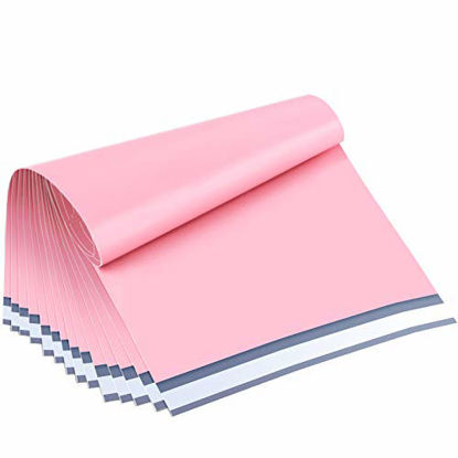 Picture of UCGOU 12x16" Light Pink Poly Mailers Premium Shipping Envelopes Mailer Self Sealed Mailing Bags with Waterproof and Tear-Proof Postal Bags 100Pcs