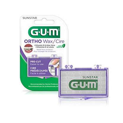 Picture of GUM-724RQD Orthodontic Wax, Mint with Vitamin E and Aloe Vera