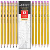 Picture of Arteza #2 HB Wood Cased Graphite School Pencils, Pack of 96, Bulk, Pre-Sharpened with Latex Free Erasers, Bulk, Office Supplies for Exams, School, Office, Drawing and Sketching