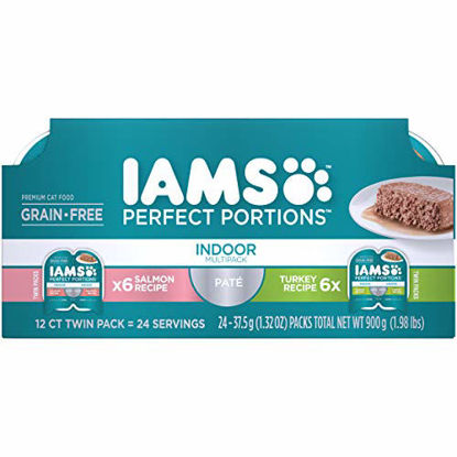 Picture of IAMS Perfect Portions Healthy Grain Free Variety Pack Wet Cat Food