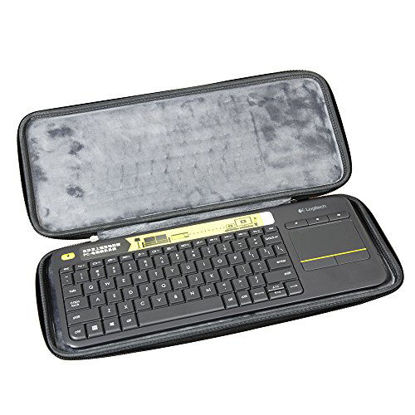Picture of Hermitshell Hard Travel Case Fits Logitech K400 920-007119 Plus Wireless Touch Keyboard