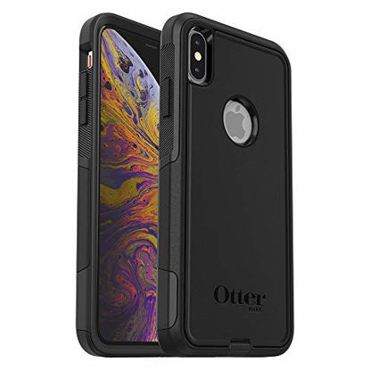 Picture of OtterBox COMMUTER SERIES Case for iPhone Xs Max - Retail Packaging - BLACK