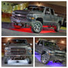 Picture of LEDGlow 6pc Multi-Color Truck Slimline LED Underbody Underglow Accent Neon Lighting Kit - 10 Solid Colors - 13 Unique Patterns - Music Mode - Water Resistant Tubes - Includes Control Box & Remote